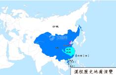清朝地图（公元1860年7-8）