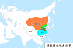 汉朝地图（公元前202年10）