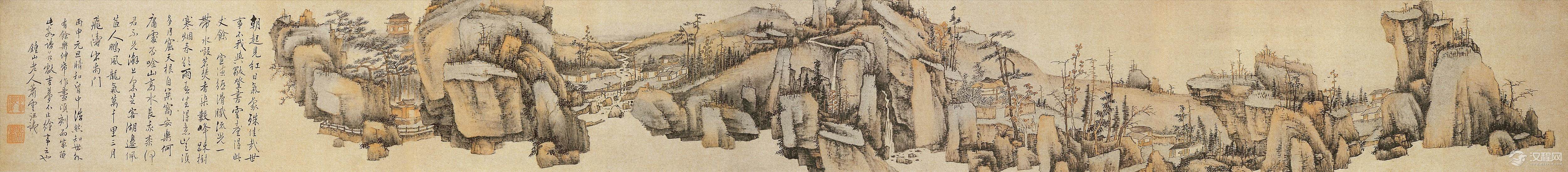 中国历代名家绘画长卷（三）